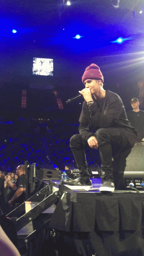Justin Bieber visits Houston for a special evening to celebrate the release of his new album Purpose.