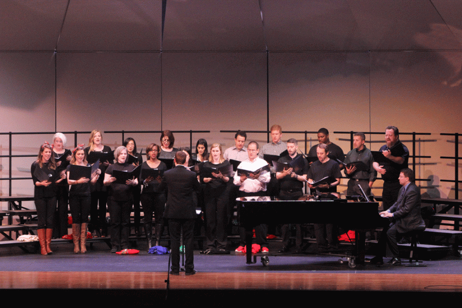 Tompkins’ Faculty Shines at Choir Holiday Show