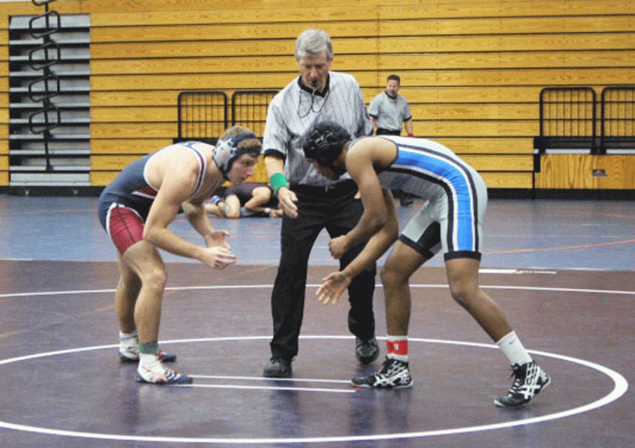 Falcons Wrestle Through at District