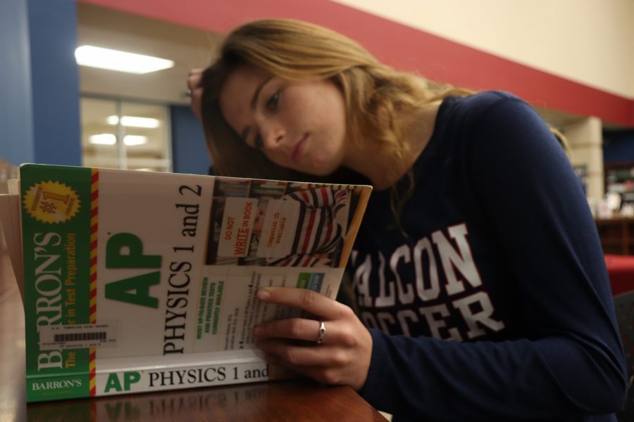 Best Wing forward: Falcons Prepare for AP Exams