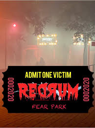 Redrum Fear Park for a Terrifying October
