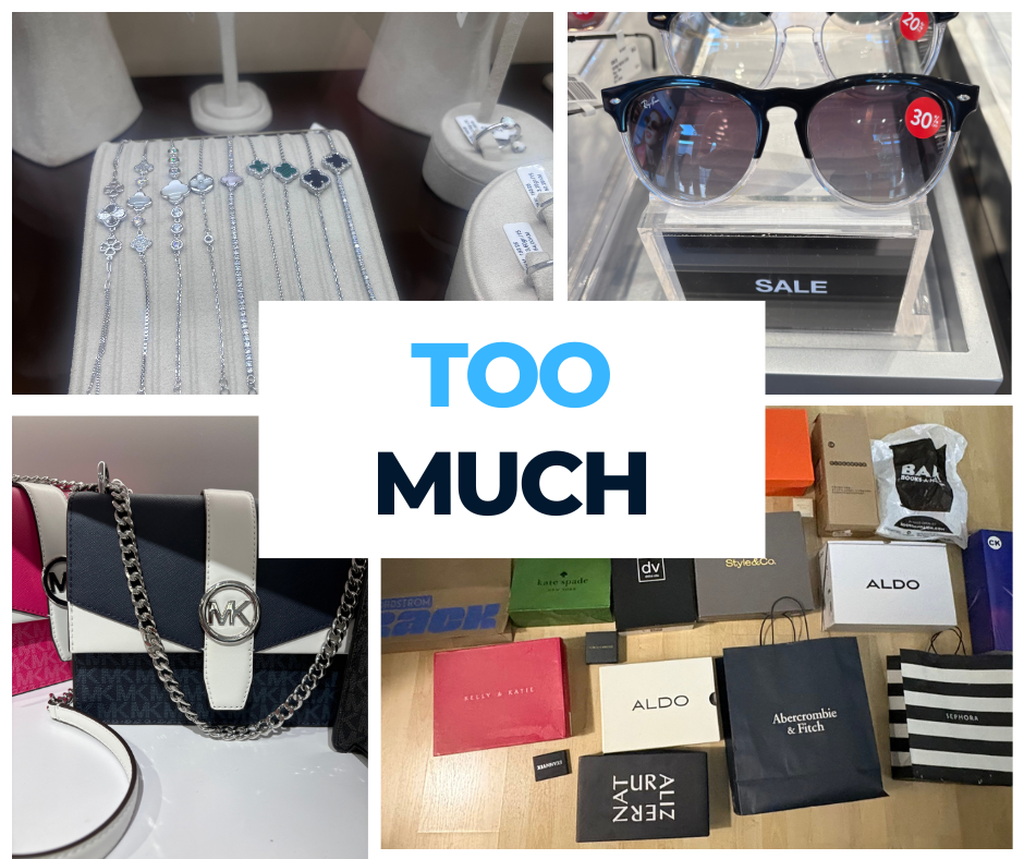 Excessive Shopping during holiday   