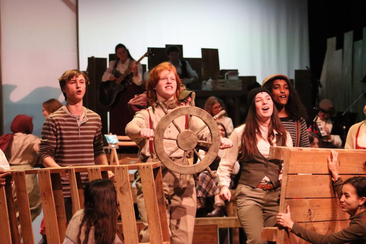 Cast from "The Old Man and The Old Moon" perform at their dress rehearsal on Jan. 12, 2026.
